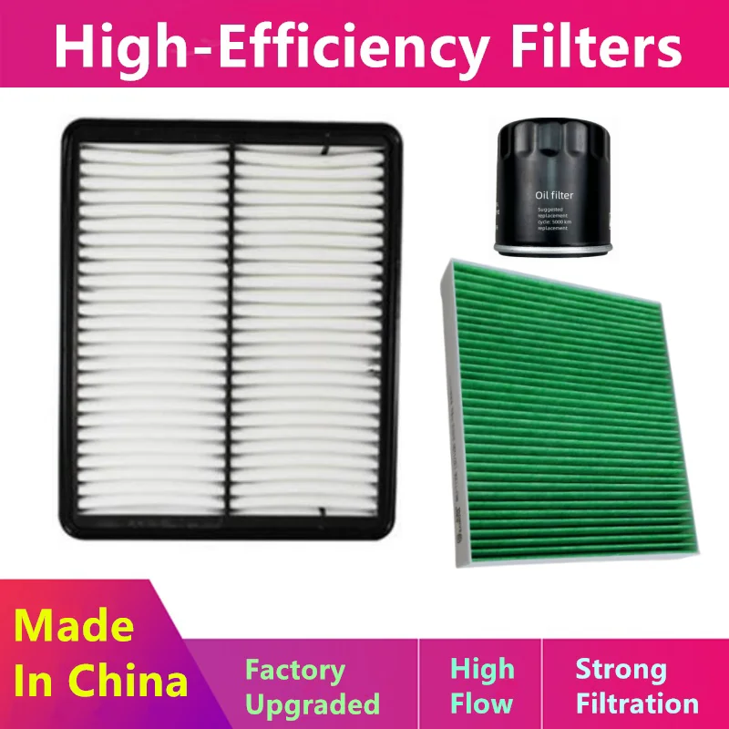 3pcs/Filter Set For Roewe I6 Plus Max 1.5t 1.0t/Oil, Air Nacelle Filter/Auto Parts