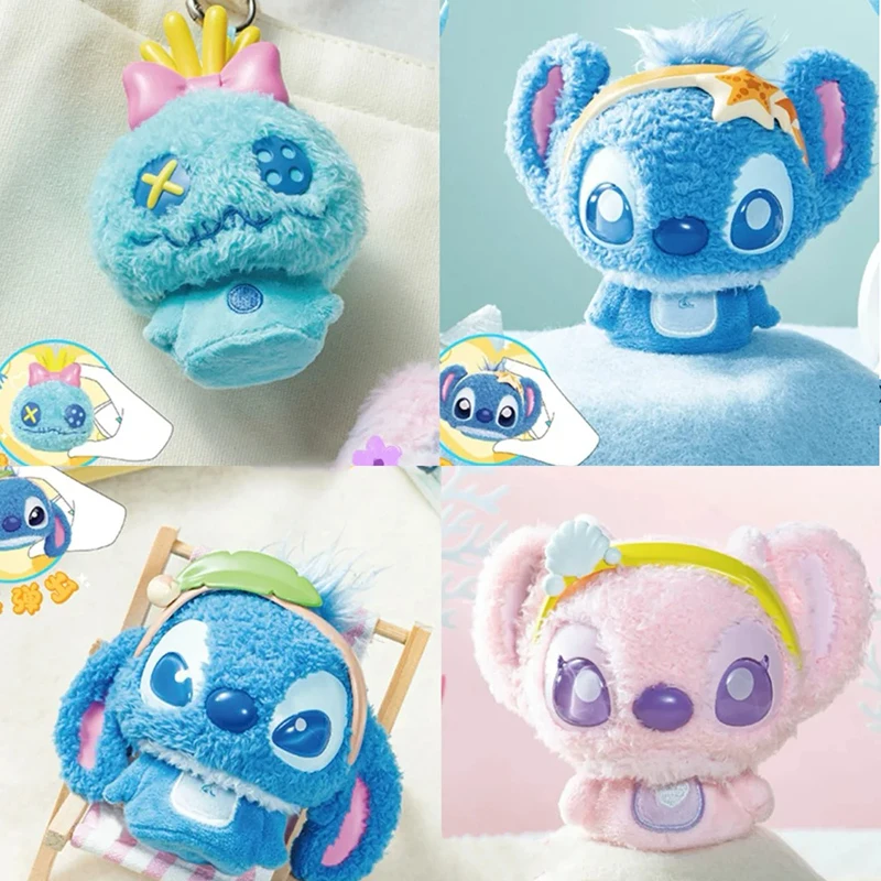 

Оригинальная серия Stitch Bounce, плюшевая подвеска, глухая коробка, модная кукла, гаражный комплект, настольный орнамент, коллекция игрушек, подарки на день рождения для девочек