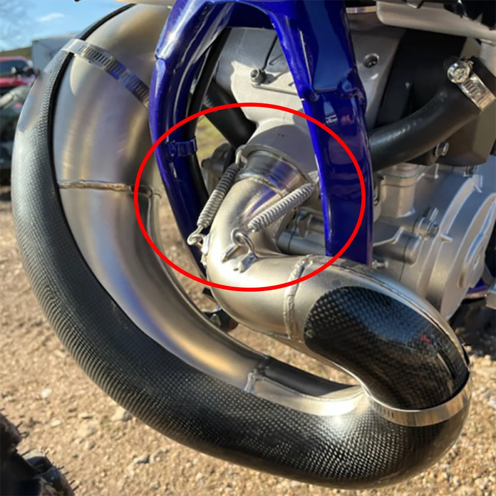 For Sherco SE SER SC 125 250 300 2T 2014 - 2025 Motorcycle Exhaust Pipe Spring Tail Pipe Tailpipe Retaining Springs