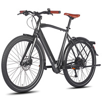 FAFREES F700M City Riding Electric Bicycle 36V10AH Lithium Battery 250W Torque Sensor Electric Bike 700*42C inch Tire E-bike