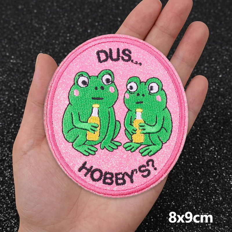 Oeteldonk embleem strijk-op borduurwerk patch Nederlandse carnavalspatch voor kleding ex op het bier applicatie opnaaibadges STELT ME AON
