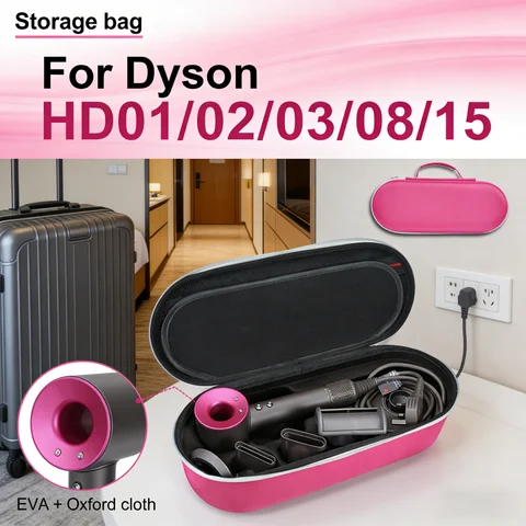 Protective Case EVA Hard Case for Dyson HD01 HD02 Supersonic Hair Dryer for Dyson HD03 HD08 Supersonic Hair Dryer