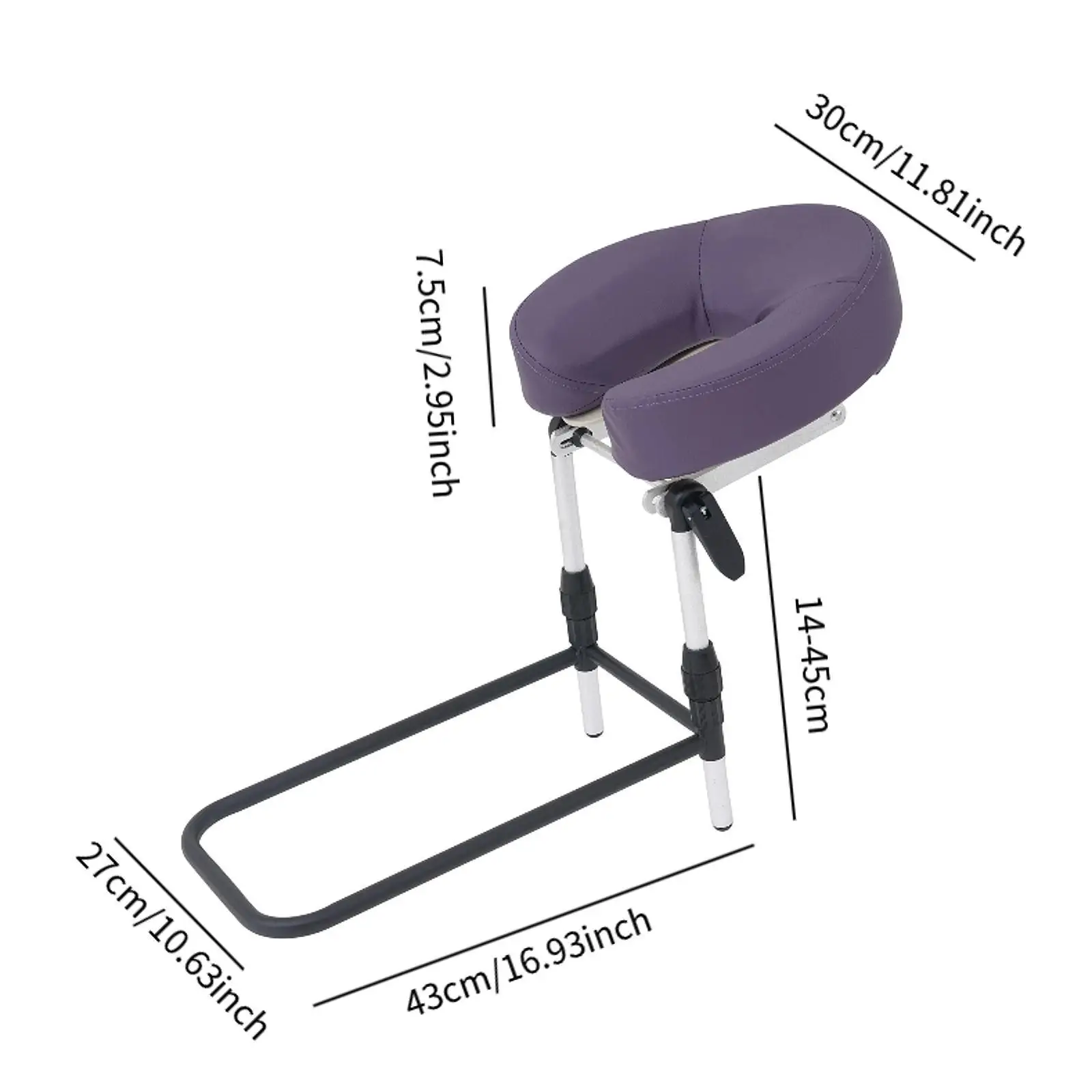 وسادة دعم لمهد الرأس ومسند الوجه، وسادة احترافية لجراحة العين من القيلولة لصالونات التجميل المنزلية والمكتب