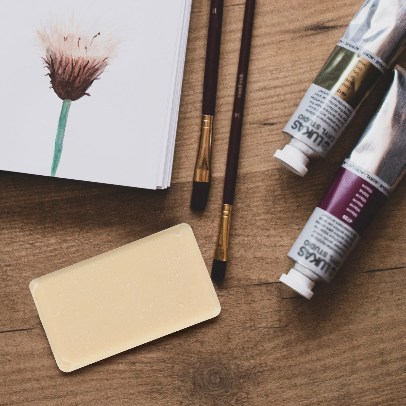 

1pc Cleaning Soap For Artists Painting Supplies Pen Washing Tool Creative Cleaner Useful For Kids Painters