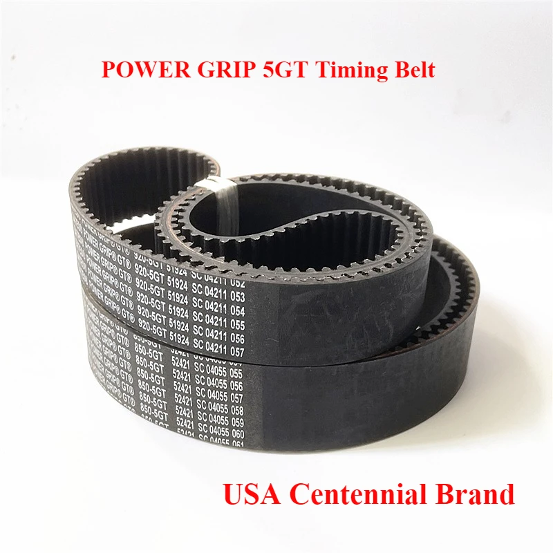 

610-5GT 615-5GT 625-5GT 635-5GT 645-5GT 655-5GT 670-5GT 675-5GT 695-5GT 700-5GT USA POWER GRIP Tooth Shape Rubber Timing Belt