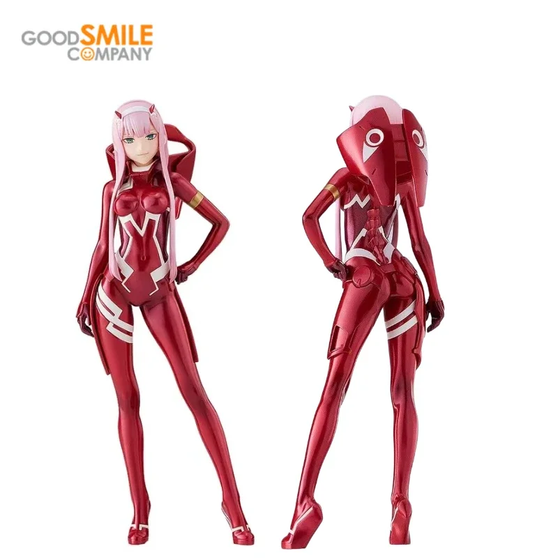 In Stock Original GSC POP UP PARADE DARLING in The FRANXX Zero Two Pilot Suit Ver. L Size Anime Figures Toy Collection Model