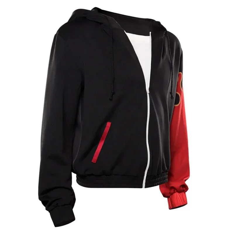 silisili ATekken: Bloodline Kazama Jin Cosplay Costume Hoodie Coat Outfits Halloween Carnival Suit 2025 ☆ New