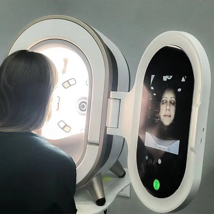 2024 Top Sale 3d Magic Mirror Facial Analyzer Skin Testing Device M9 Skin Analysis Machine Face Scanner