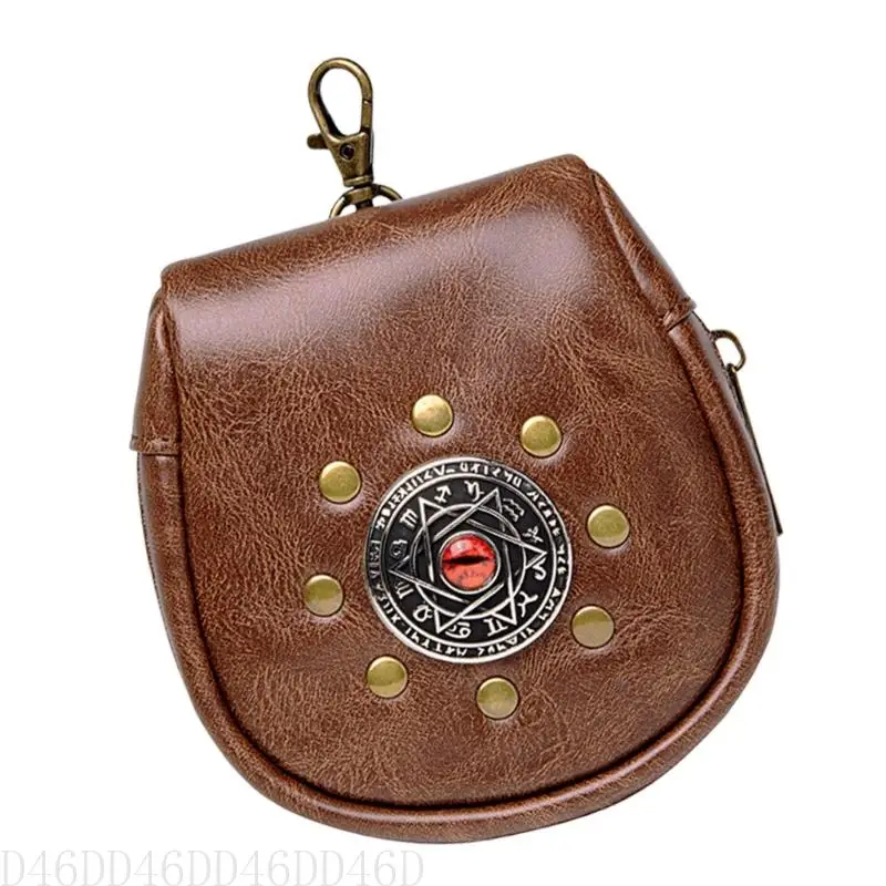 D46D محفظة حزام عتيقة لسوق عصر النهضة وحقيبة الهدية في الهالوين.