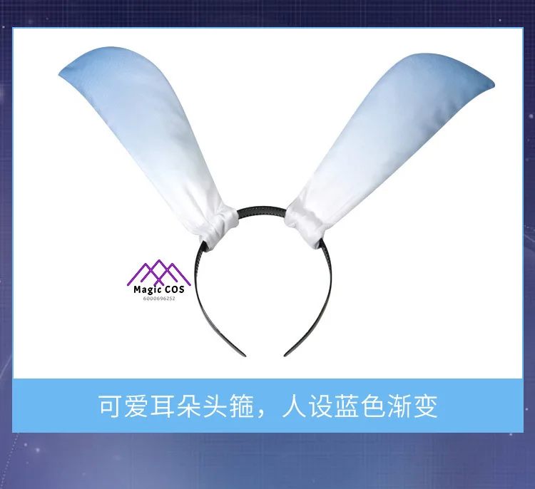 جينشين إمباكت فانيسا أزياء تنكرية قصيرة وساق رباط مجموعة عالية الجودة مجموعة كاملة من أزياء الرسوم المتحركة للنساء حفلة كوميك كون #6