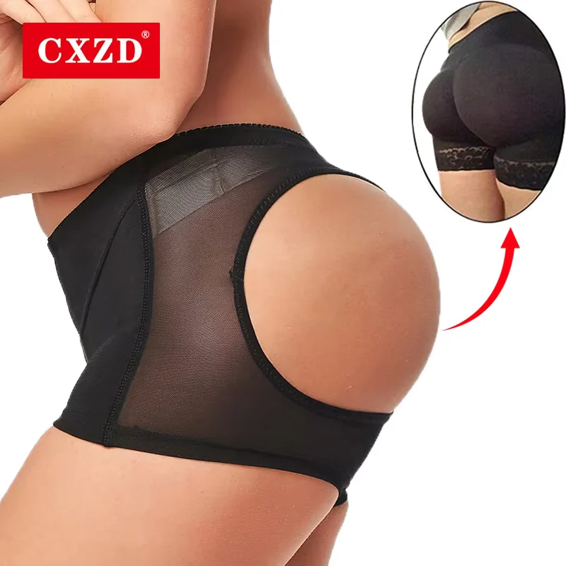 CXZD النساء البطن تحكم ملابس داخلية سراويل الورك محسن السروال بعقب رافع المشكل الجوف خارج ملخصات الغنيمة رفع الملابس الداخلية