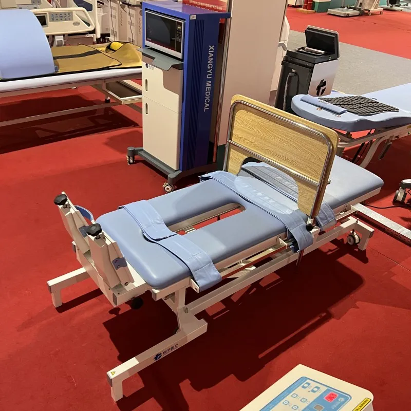 Physiotherapy Tilt Table Rehabilitation Instrument Electric Standing Bed Patient Rehabilitation Nursing Bed