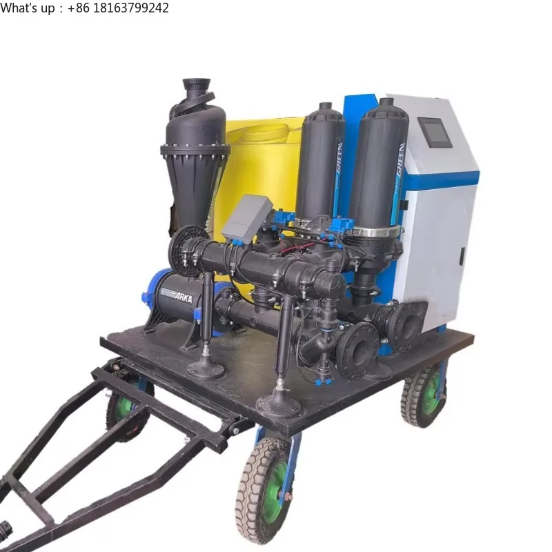 Automatic Control Two-Channel Intelligent Fertil izer Applicator Water and Fertil izer Machine for Greenhouse Irrigation System