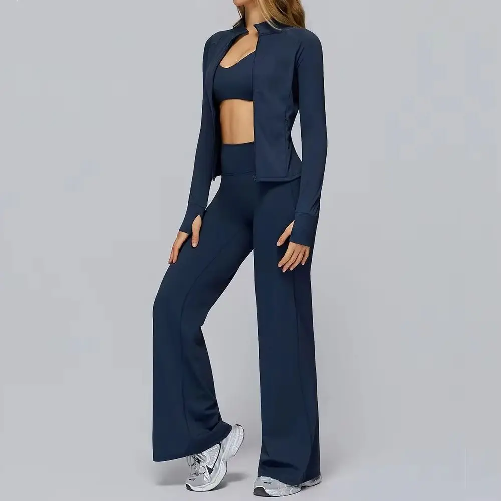 

2 шт. костюм для йоги, комплект для тренировок в тренажерном зале, женский спортивный костюм, спортивный комплект, спортивная одежда, спортивный бюстгальтер с длинными рукавами, спортивная одежда, женский костюм для фитнеса