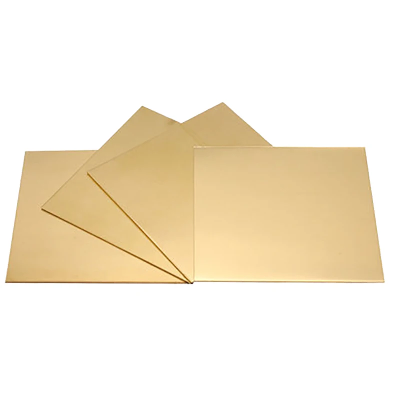 Thick 0.5 0.8 1mm H62 Brass Copper Plate Sheet Cu Cutting CNC Frame Model Mould DIY Contruction