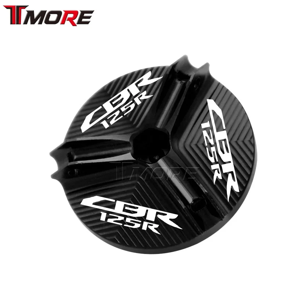 Oil Filler Cup For HONDA CBR125R CBR 125 R 2005 2011-2020 Motorcycle Accessories Engine Oil Drain Plug Sump Nut Cup Cover