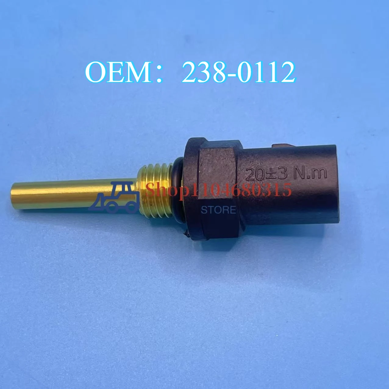 

238-0112 подходит для датчика двигателя E320d, датчика температуры воды, деталей строительной техники экскаватора