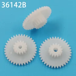 36142B 0.5M Double-layer Gears OD=19mm 36 Teeth+ 14 Tooth 2.13mm Hole Plastic POM Gear Wheels
