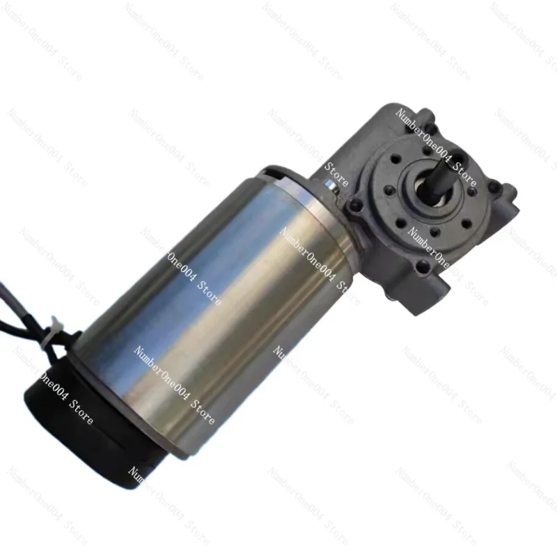 For automatic glass door motor 60 w, 100 w worm gear deceleration motor with encoder