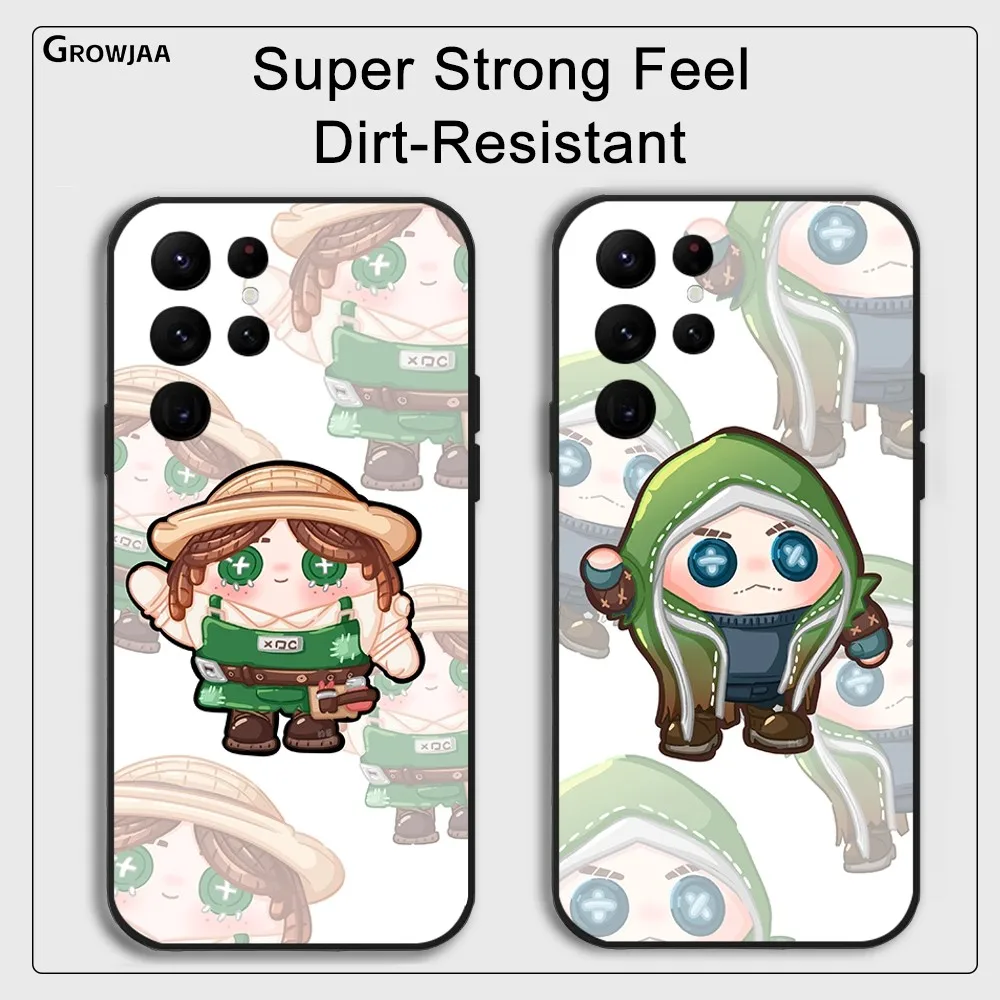 

Identity -V- Ithaqua Exclusive Phone Case for Samsung Galaxy S24 Ultra S22 S23 Ultra S21 S20 5G Protective Silicone TPU Funda