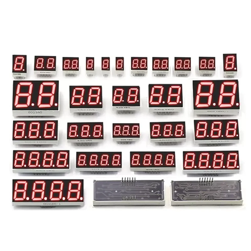 5Pcs 0.28 Inch Digital Tube LED Display 1Bit 2Bit 3Bit 4Bit Display Common Anode / Cathode 0.28\