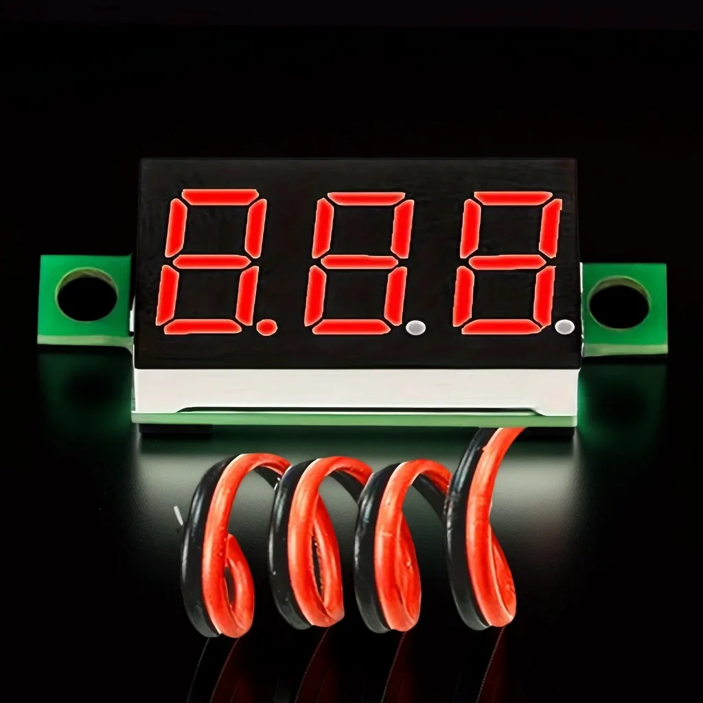 

1 шт. мини-цифровой вольтметр - тестер 0,28 дюйма 2,5 В-40 В для точного измерения давления