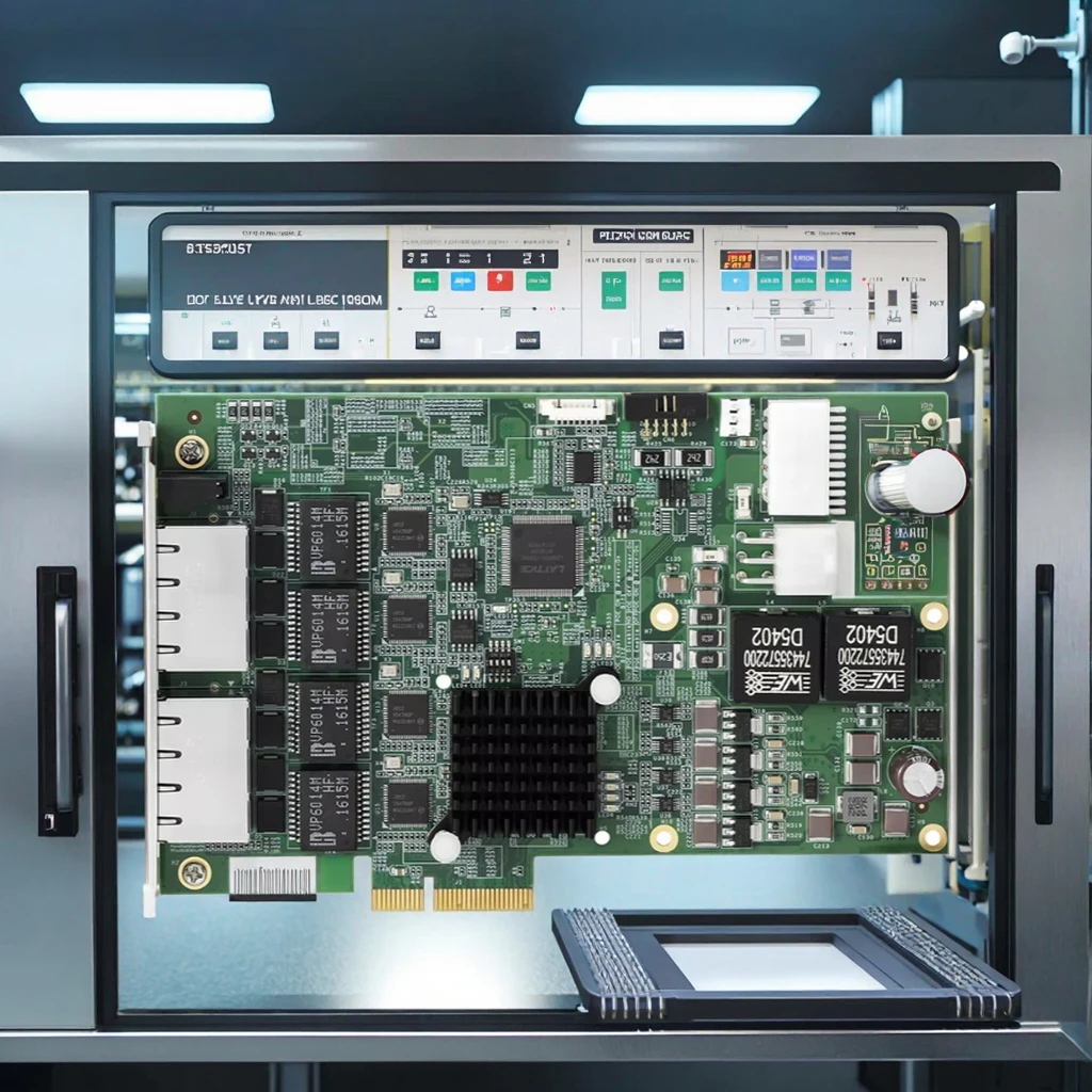 PCIe-GIE7xP-Serie, industrielles Computerzubehör, multifunktionale Bilderfassungskarte mit PoE-Schutz, Energieverwaltung