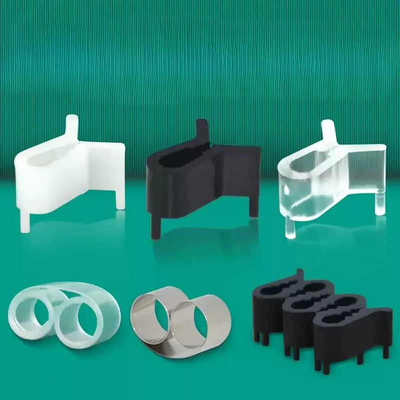 Inlay Fixture Cold Mounting Clip for Metallographic Sample Clamp for Transparent Triangular Fixing Mold Epoxy Resin
