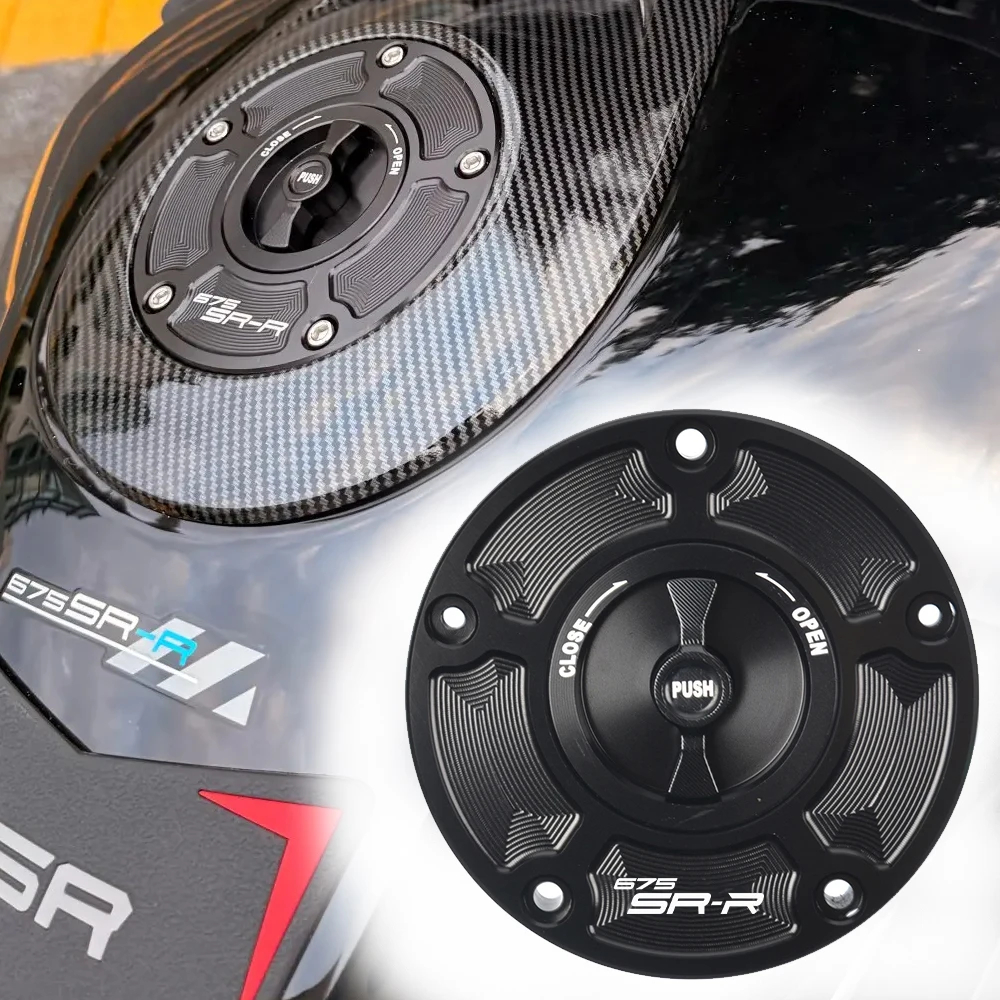 

For CF675SRR 675SS 675 SR Motorcycle Quick Release Caps Cover Keyless CNC aluminum Fuel Tank Cap Oil Tank Fuel Caps Cover Parts