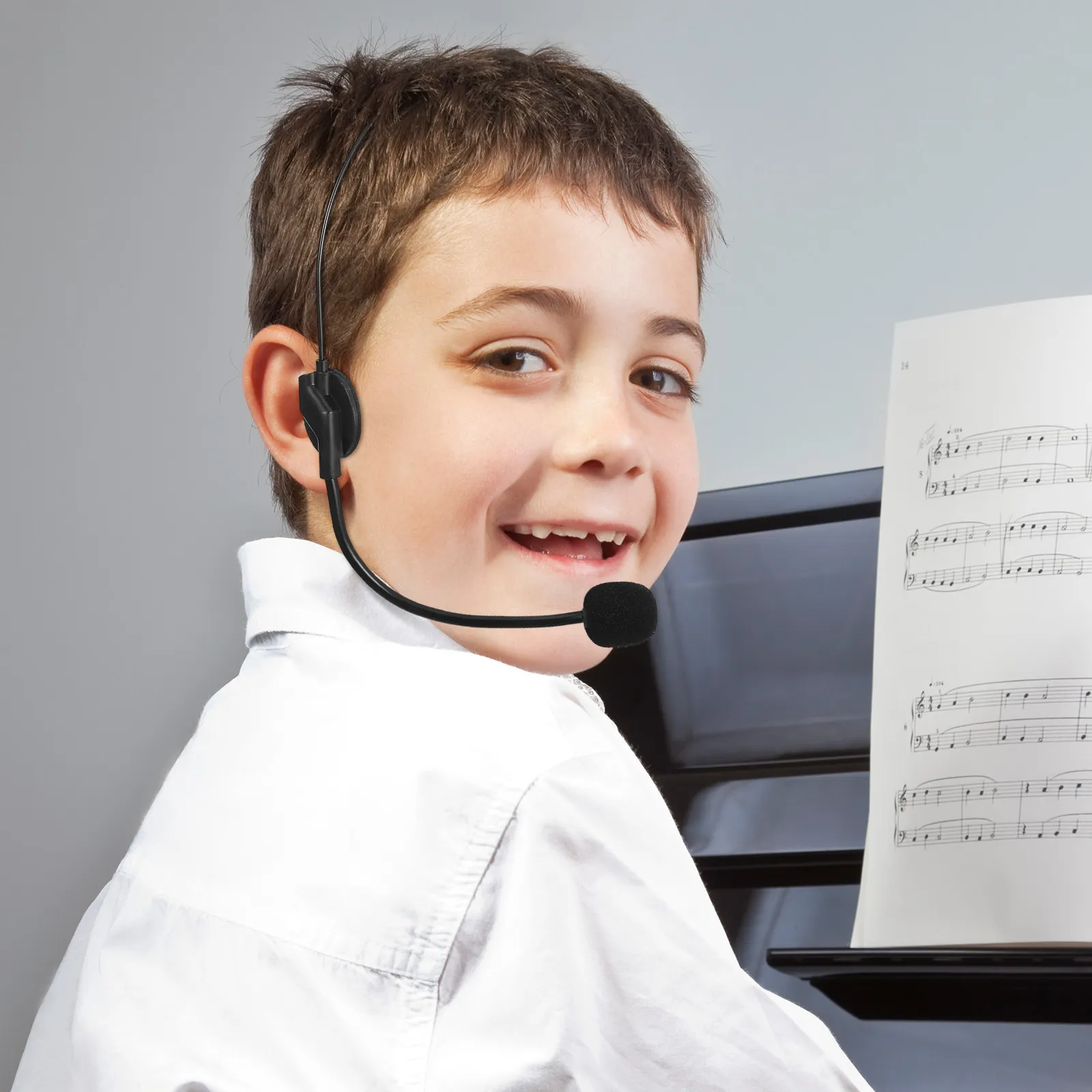 

2 шт. Накладные наушники-микрофоны для косплея в форме звезды, регулируемая мягкая повязка на голову, аксессуары для сценических выступлений, игрушечный микрофон