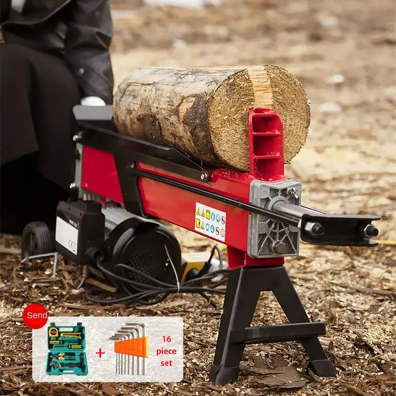 

Wood splitting machine electric hydraulic wood splitting machine firewood engine firewood chopping