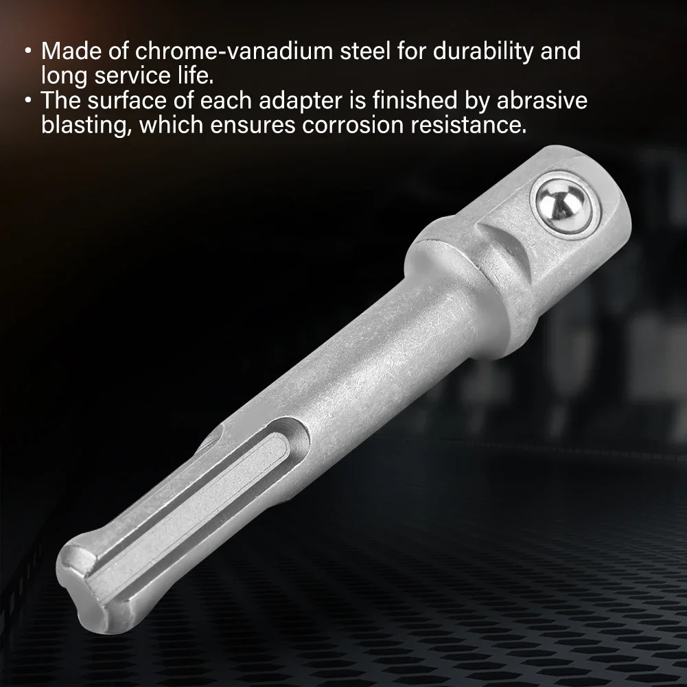

SDS Plus Steel Socket Adapter SDS Socket Hexagonal Extension Electric Tool Accessories Socket Hexagonal Extension