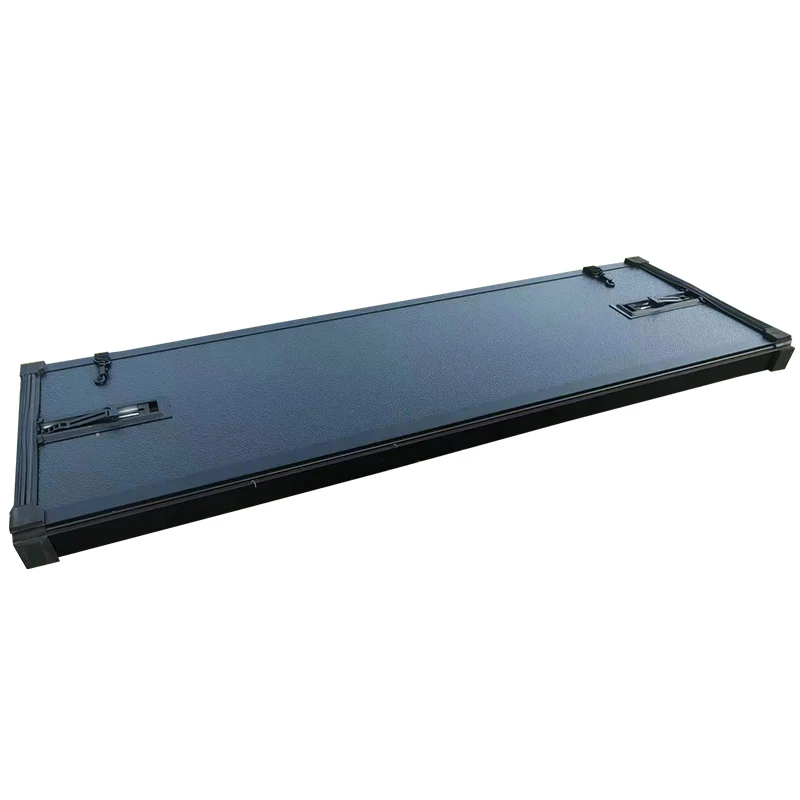 Penutup Bak Truk Pikap Berkualitas Tinggi dari Logam Paduan untuk Ridgeline 5.4ft, Lipat, Terkunci, Laris Manis