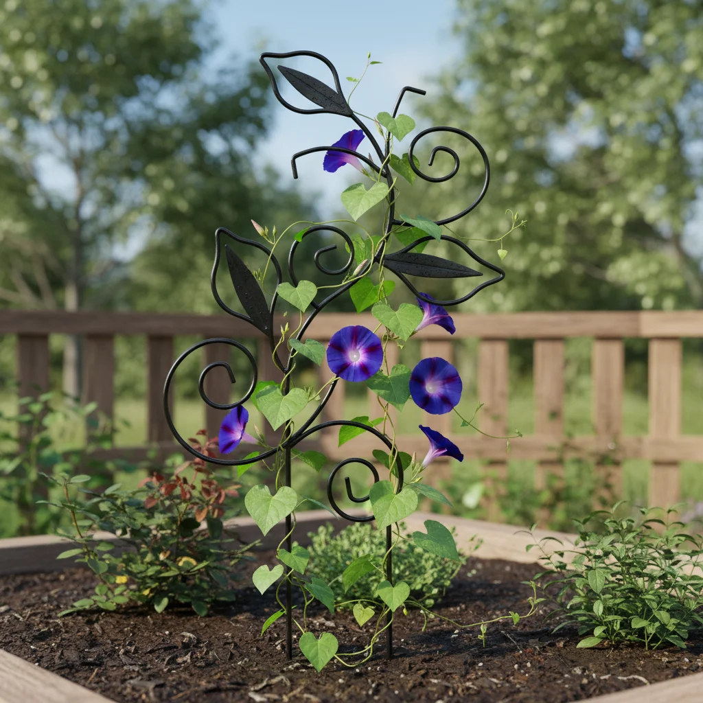

Plant Climbing Frame Leaf Design Flower Pot Support Rack For Climbing Plants And Bouquet Arrangement Durable PP Plastic