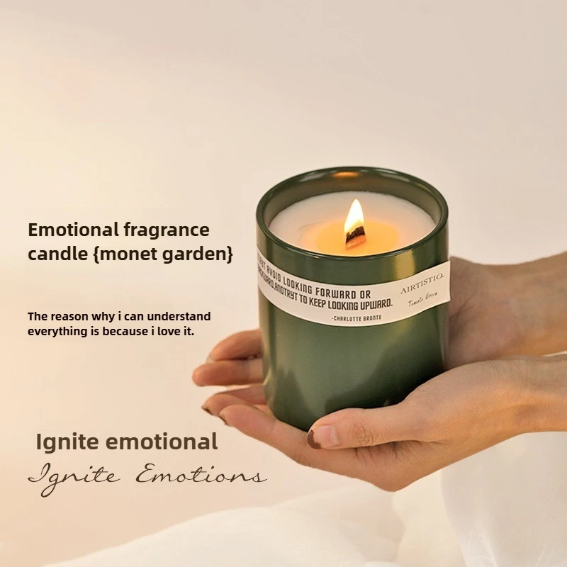 Low-temperature Candles Plant Essential Oil Aromatherapy Candles Simple and Fashionable Home Smokeless Candles Hotel Souvenirs