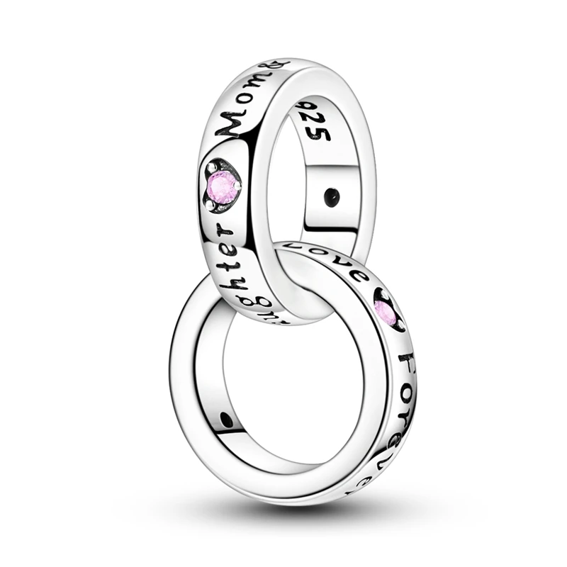 

Original 925 Sterling Silver Beloved Mother Charms Bead Fit 3mm Original Bracelet DIY Women Exquisite Mother's Day Jewelry Gifts