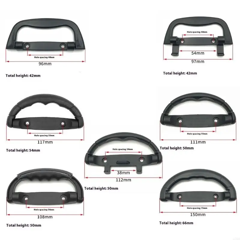 ABS Пластическая замена багажного ручка тяги для чемоданов
