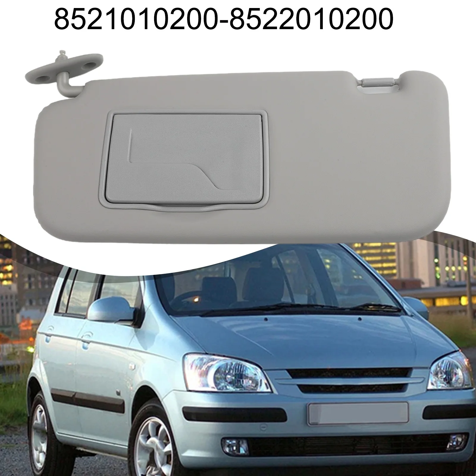 car sun visor covers universal 852201C000QS 852101C000QS For Hyundai GETZ 2002-2012 Plastic Sun Visor Interior components