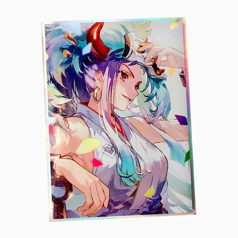 60PCS/bag Anime Card Sleeves 67x92mm Board Game Cards Protector Cards Shield Double Card Cover for PTCG/PKM/MGT WS Trading Cards