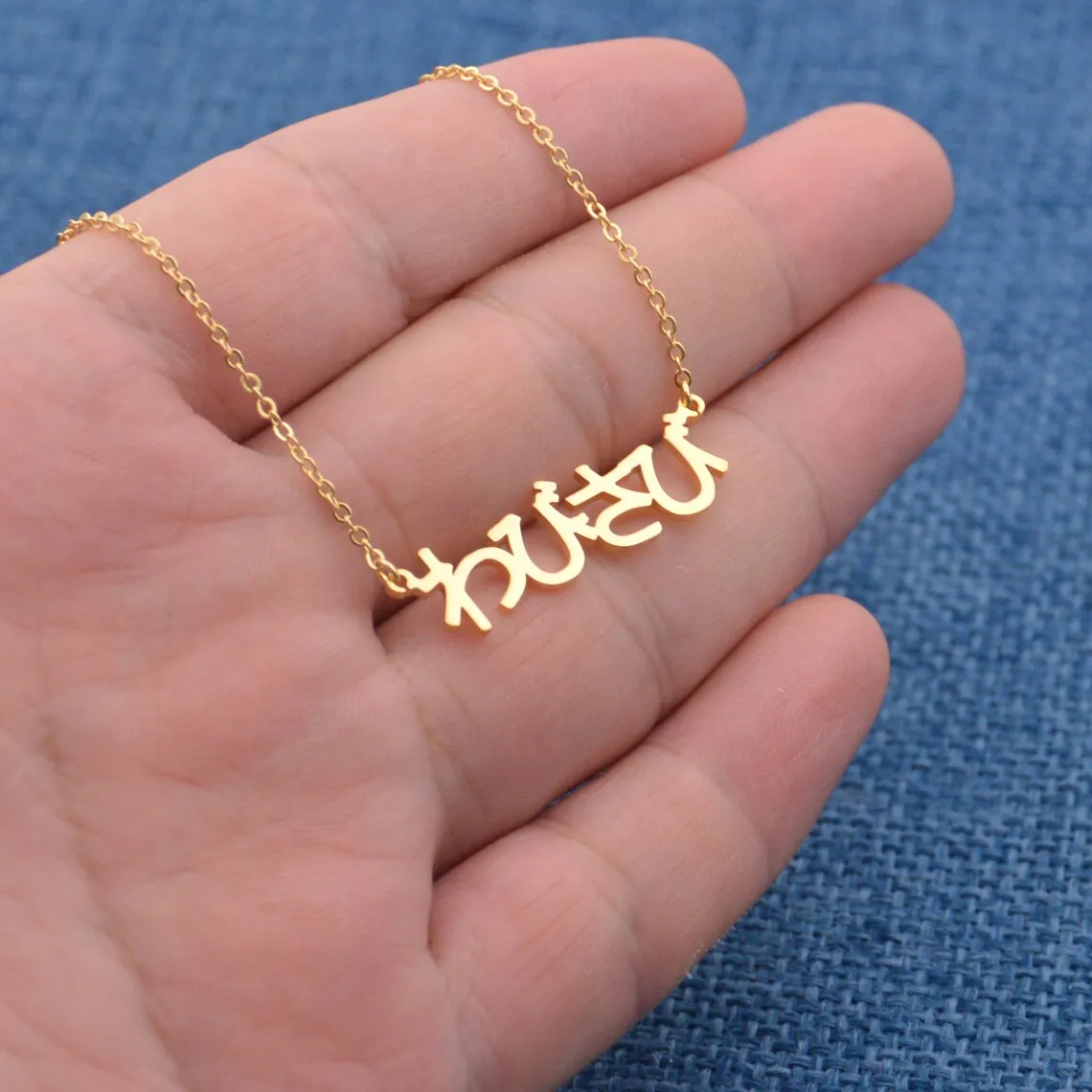 

Custom Japan Katakana Name Necklace Women Girl Fashion Jewelry Stainless Steel Personalized Japanese Nameplate Choker Necklace