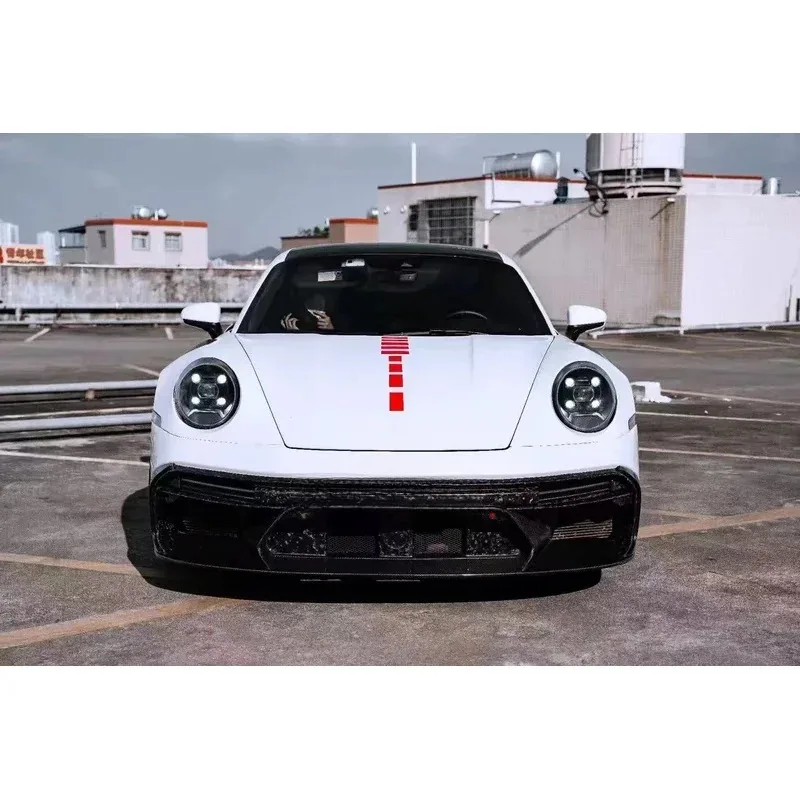 

992 Upgr 900 Rocket R Style Full Body Parts Half Carbon Dry Carbon Bodykit fors911 992Body Kit