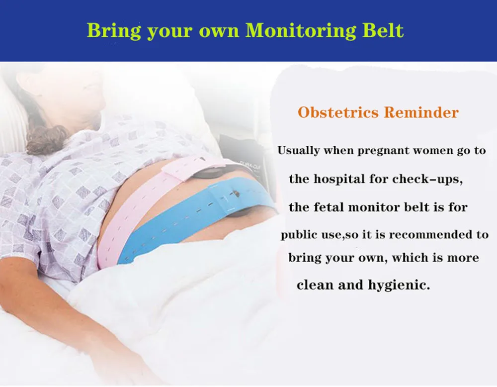 Monitoring Belt, Fetal Heart Monitoring Belt Bandage Tool For Mernity  Women Pregnant Pregnancy Mujer Embarazada Premama