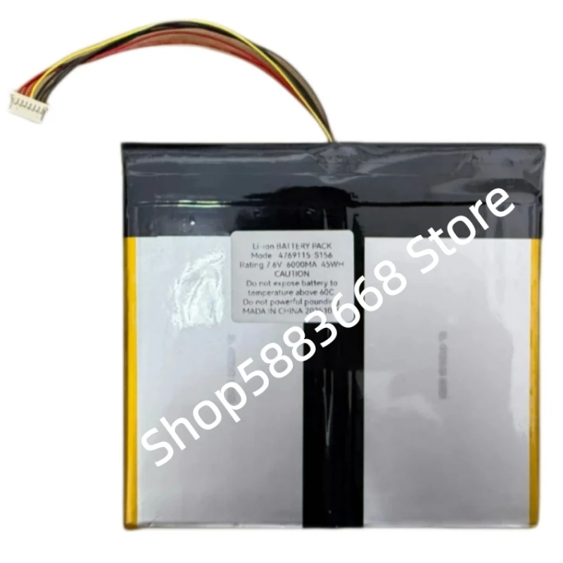 New S156 Q156 HW-37154200 7.6V 6000mAh Laptop Battery For Mediacom Flexbook Edge 13 M-FBE13 Notebook