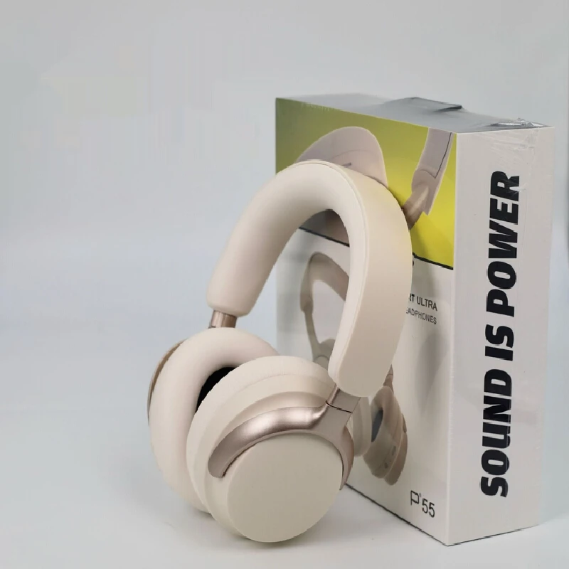 

Wireless Bluetooth Headphones Over Ear Active Noise Cancelling Hifi Deep Bass Extended Battery Life Lightweight Design For Trave