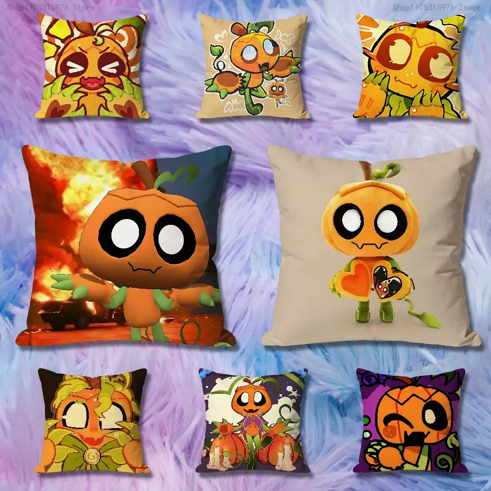 

D-Dandys W-Worlds Gourdy Various Sizes Square Pillow Case For Car Home Bedchamber Decor Custom Valentine gift