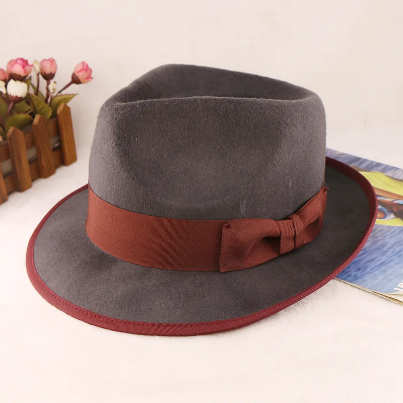 cowboy-hat-wool-felt-topper-western-gentlemen's-hat-fur-felt-hat-jazz-hat-male-winter-hat