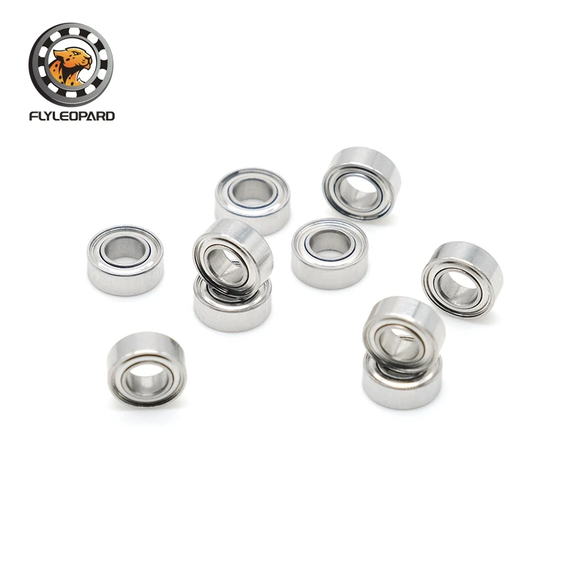 Rolamento de esferas Miniature Bearing for Advanced Drone Aircraft, alta qualidade, modelo UAV, ABEC-7, MR84ZZ, 4x8x3mm, 2pcs