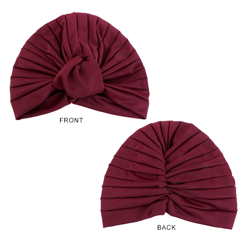 Berretti Vintage turbante per le donne fascia per capelli Bandana femminile copricapo copricapo africano copricapo musulmano foulard India cappello