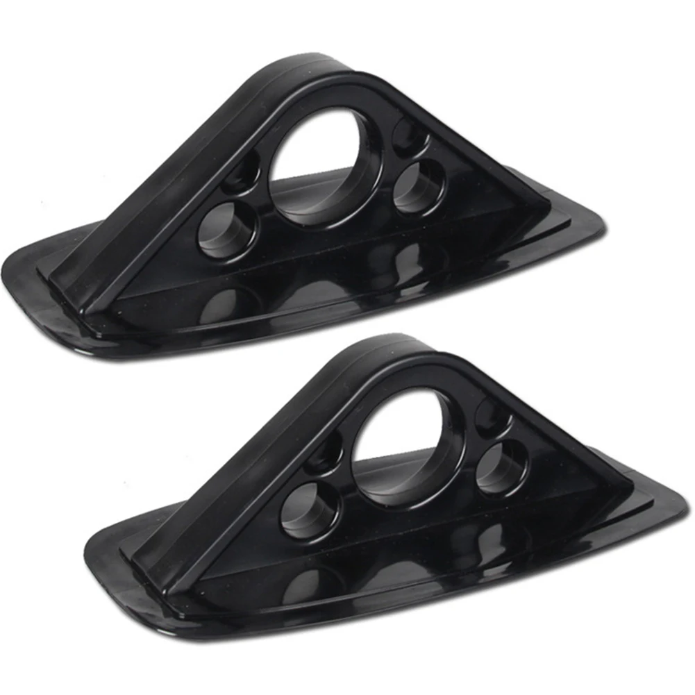 

Brand New Practical Paddle Hooks Paddle Stand High Quality 19.3*10.3cm Accessories Black For Boat Canoe Kayak PVC