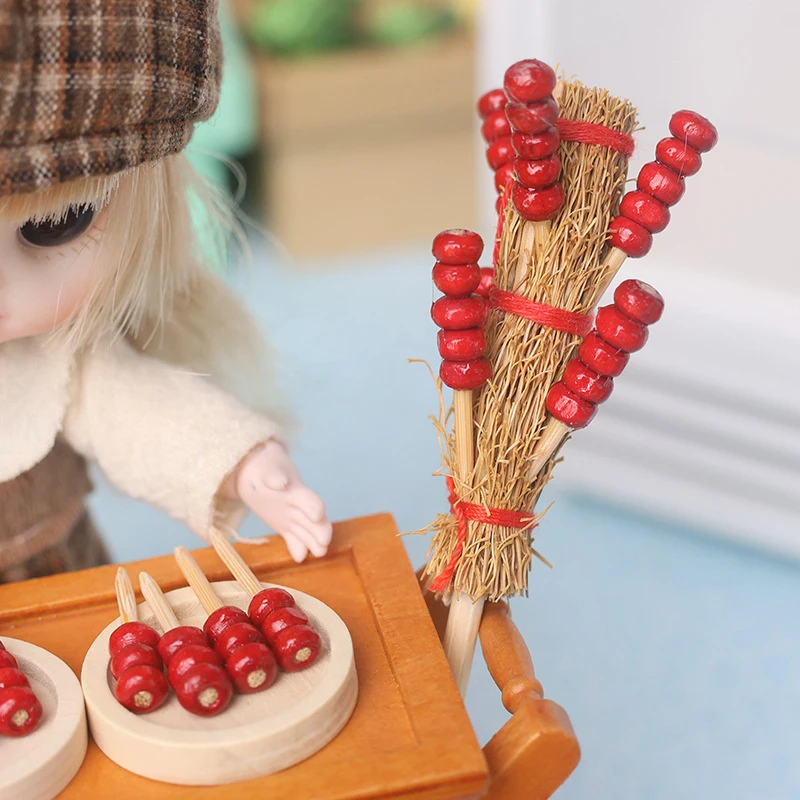 1 Set Mini Snack cinesi Modello Haws confitti Giochi di imitazione Alimenti Festival di primavera Forniture per feste Puntelli Accessori da cucina per bambini